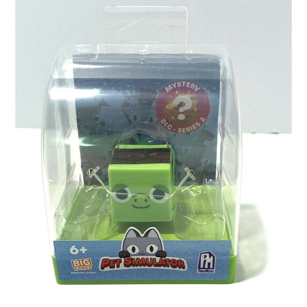Pet Simulator X Series 2 Turtle Mini Figure With Mystery DLC Roblox Phat Mojo